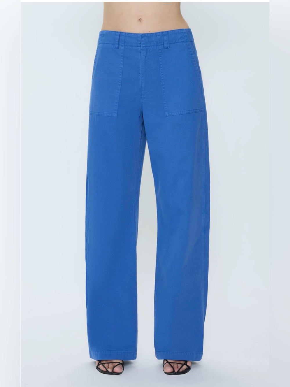 Pistola Wren Patch Pocket Wide Leg Jeans